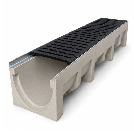 Polimer Drenaj Kanalı 300x1000x100 mm - Polimer Kanal - Kompozit Rögar